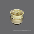 15G 20G 30G Gol vide rond Prêt à expédier double mur en acrylique Jar 20 ml 50 ml Plastique Gold Fancy Lotion